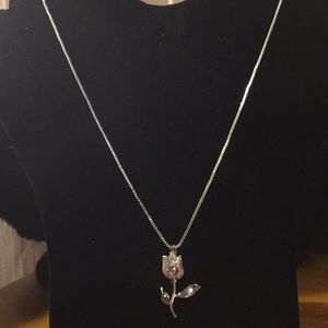 Rose cage necklace (Brand New)